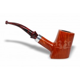 Cachimbo Bertoldi Maestro Briar Âmbar Filtro 9mm Ebonite